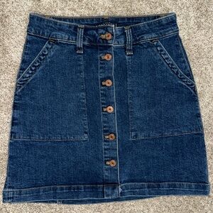 J.Crew Mercantile denim skirt sz 00
